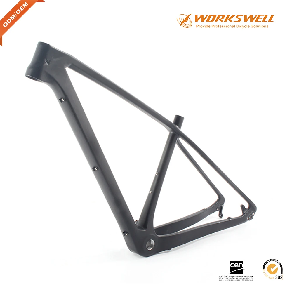Рама для велосипеда Workswell горная рама 29er полностью карбоновая 29 черная