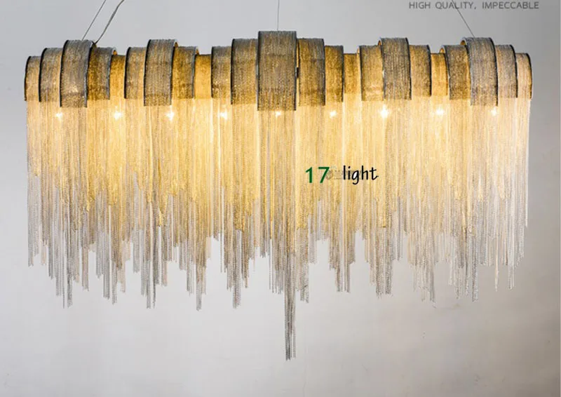 Светодиодный подвесной светильник в стиле пост модерн серебристая алюминиевая