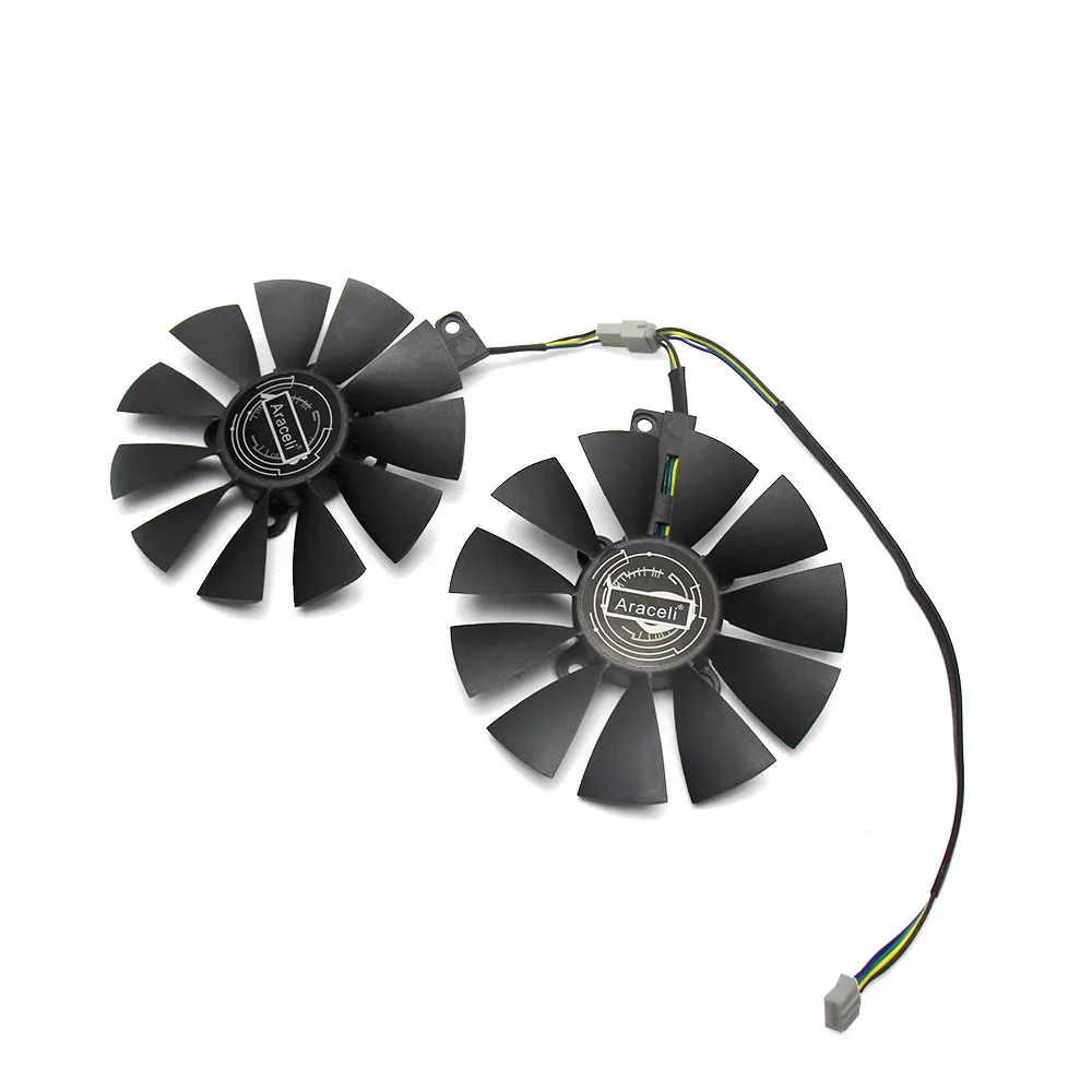Вентилятор охлаждения 87 мм для ASUS GTX1060 1070 Ti RX 470 570 580 PLD09210S12HH 28 | Компьютеры и офис