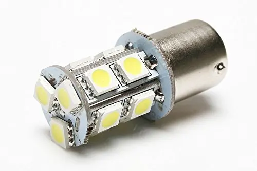 1156 BA15S 13 SMD 5050 6500K 12 в светодиодный ные лампы супер холодного белого цвета для