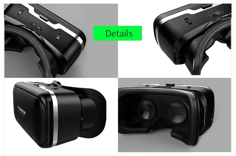 Новая виртуальная реальность VR BOX V 3D стекло es для 4,7 до 6,0 дюймов смартфон стекло для iphone6 7 8 для samsung Galaxy S9 3D видео