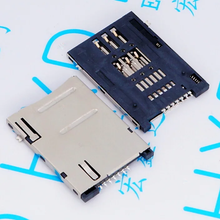 

25pcs 6+1P SIM card holder from the bomb slot 6P + 1P tablet deck deck 7P phone with tablet