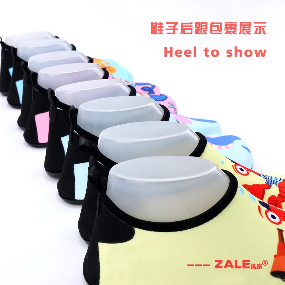 Summer beach Shoes Kids Cartoon Animal Swiming Shoes Girls Boys Barefoot Soft Bottom Non-slip Kids Water Shoes