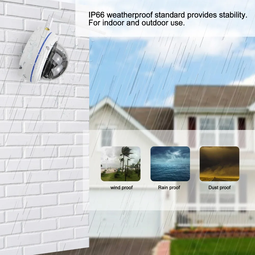 Yoosee 1080P 720P беспроводная Wifi ip-камера P2P Onvif sd-карта с функцией Обнаружения Движения Dmoe для наружного использования, водонепроницаемая камера для видеонаблюдения