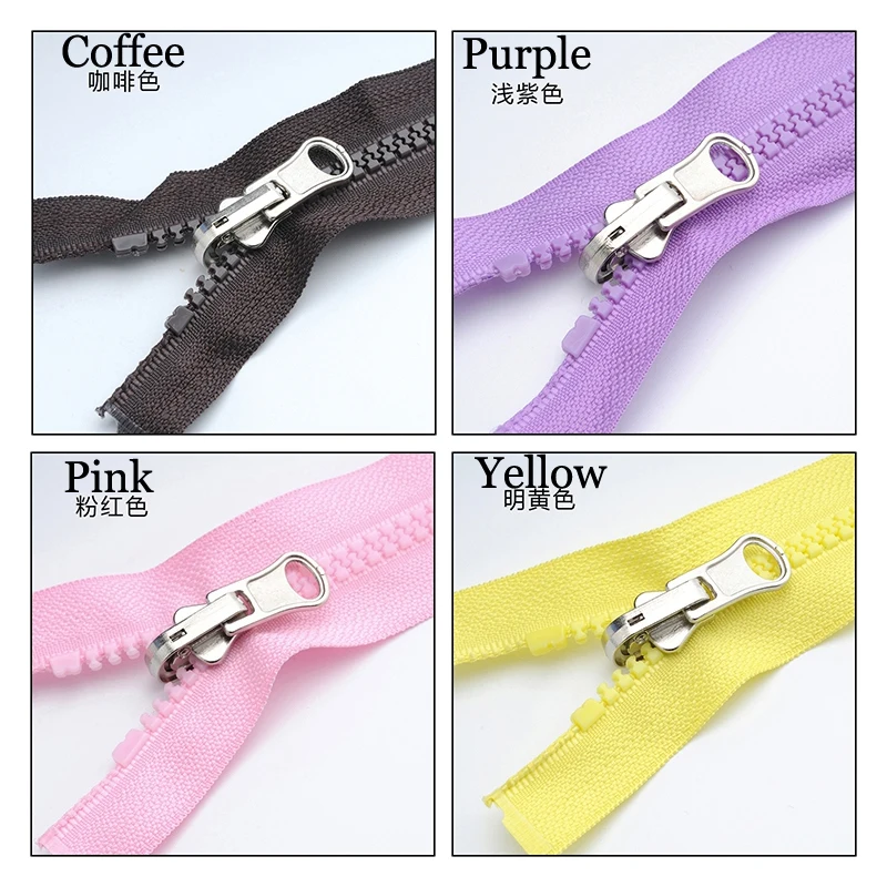Молния из смолы для шитья 10 шт. * 70 см 5 # аксессуары одежды eclair Длинные молнии