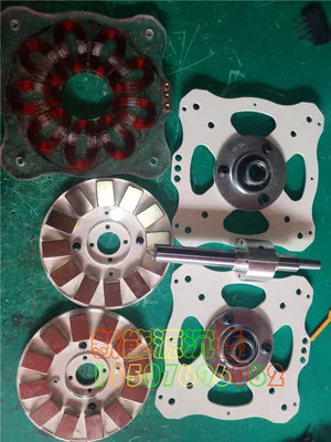 metal DIY Исследования на DIY низкая скорость бесщеточный ветер свободной энергии высокой мощности наложенный диск постоянного магнита без сердечника генератор - Цвет: metal DIY