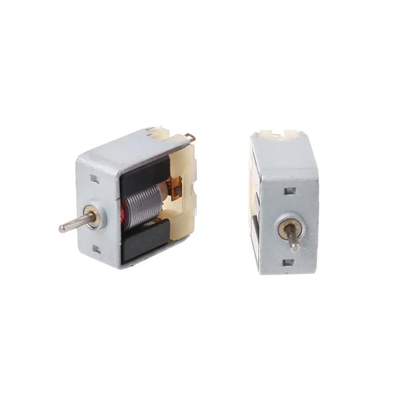 2 шт. DC3V 020 DC мотор квадратный Мини DIY двигатели научная игрушки для экспериментов