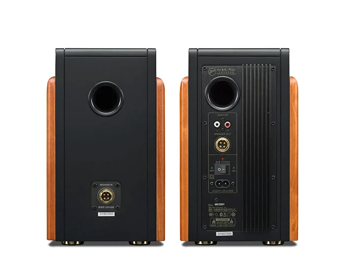 HiVi Лебеди мультимедиа M200MKIII 2,0 активные колонки для полки M240 2way 4th-order активный вентилируемый Динамик системы 4mid-bass драйвер