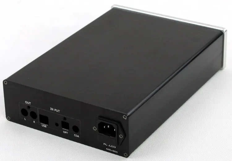 YJ AK4495SEQ + WM8805 DAC усилитель шасси amp Корпус оптического волокна коаксиальный USB