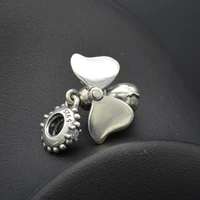 new 925 sterling silver charms dumbo custom blue eyes shine ears move up dumbo pendant beads fit bracelet bangle diy jewelry