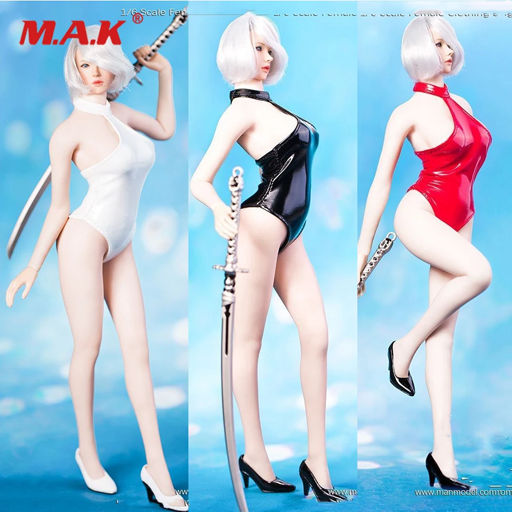 Масштаб 1/6 кожаная одежда MM06 YoRHa 2B красный белый черный купальник бикини с лямкой