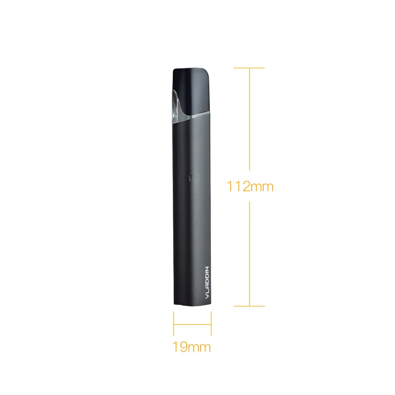 20 шт./лот электронные сигареты Vladdin система Комплект Vape 1,5 мл Pod система 12 Вт 350 мАч картридж с испарителем VS JUSTFOG MINIFIT C601