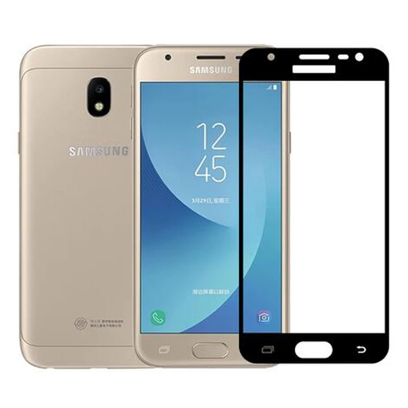 9H 2.5D цветное закаленное стекло для Samsung Galaxy J7 2017 EU J730 J730f Защитная пленка экрана