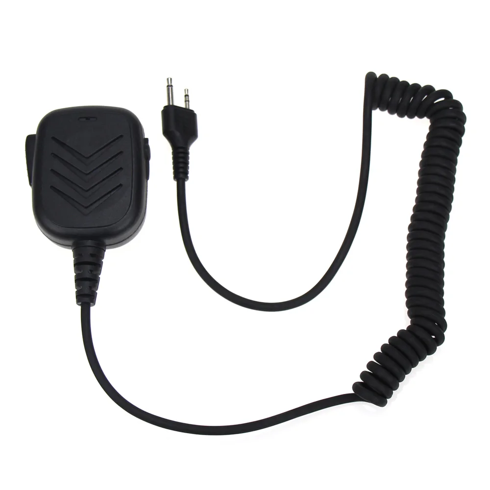 Портативная рация с микрофоном портативная PTT 2 контактным плечевым