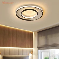 black white bedroom ceilng chandeliers creative surface mounted led lighting fixtures modern led ceiling lamp ac110 240v
