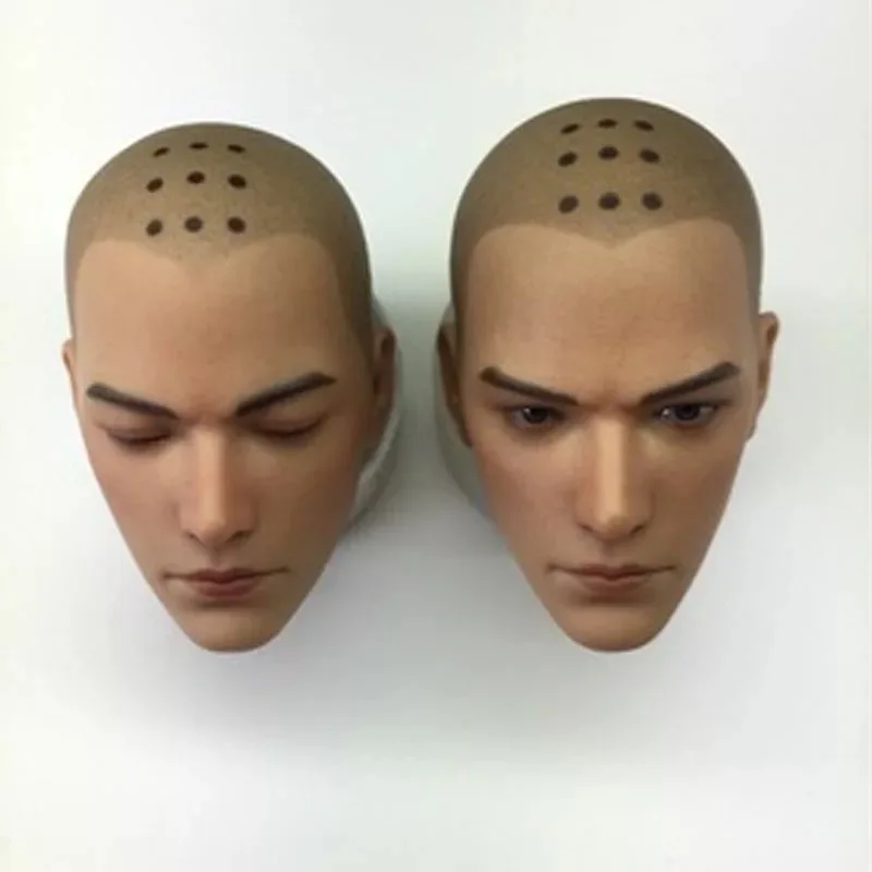 1/6 голова Святого Моха лепки открытые глаза закрытые для 12 ''тел | Игрушки и