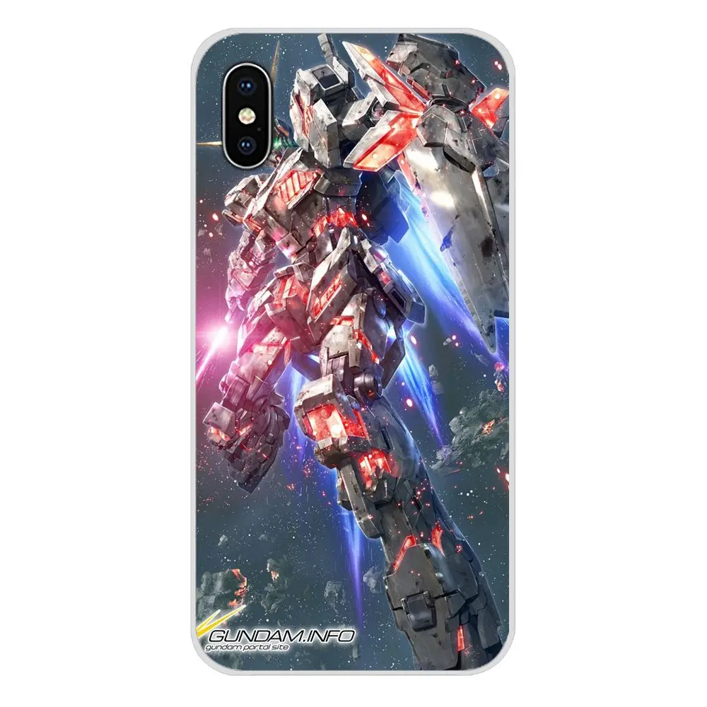 Для Motorola Moto X4 E4 E5 G5 G5S G6 Z Z2 Z3 G G2 G3 C Play Plus прозрачный чехол из ТПУ Аниме Gundam Rx Illust Toy Space