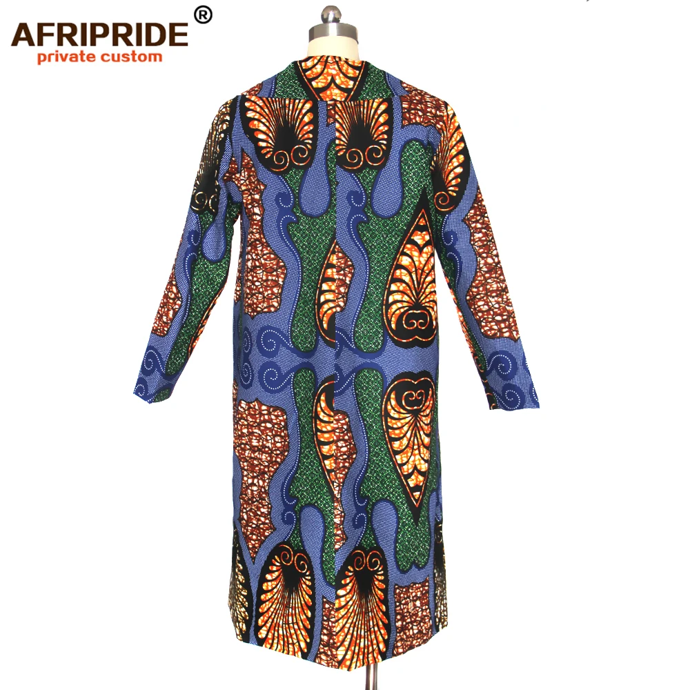 2019 африканские пальто для женщин AFRIPRIDE чистый хлопковый Базен riche Анкара печати