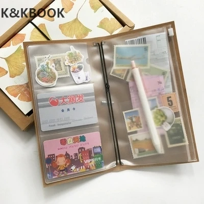Сумка Органайзер K & KBOOK из ПВХ на молнии держатель для дорожного блокнота