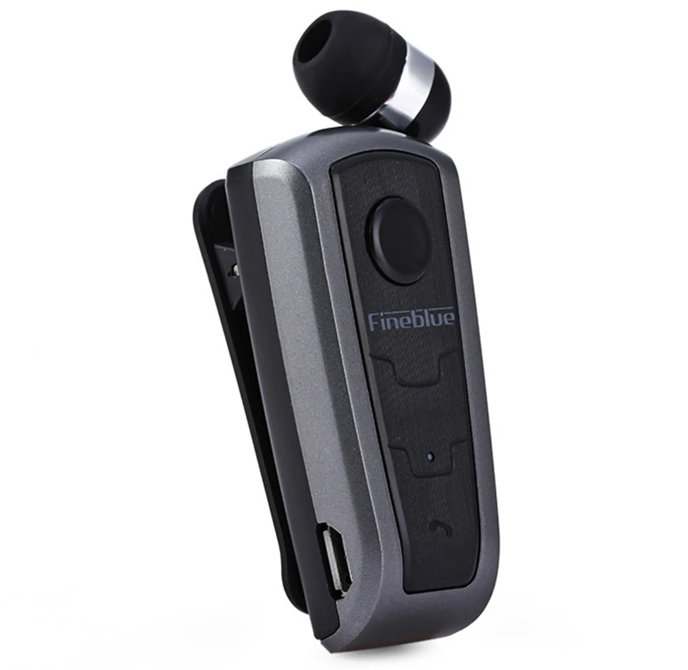 FineBlue F910 Bluetooth V4.0 беспроводная гарнитура вибрационное оповещение износ клип