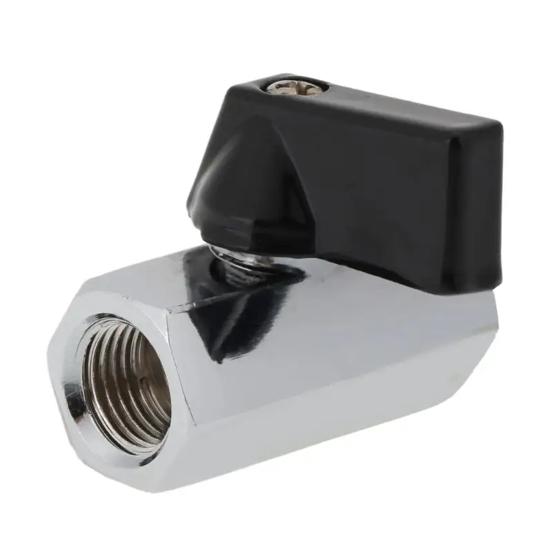

Female to female G1/4 threads Water Cooling Stop Ball Valve With Handle Valve Water Block Valve for PC Water Cooling System