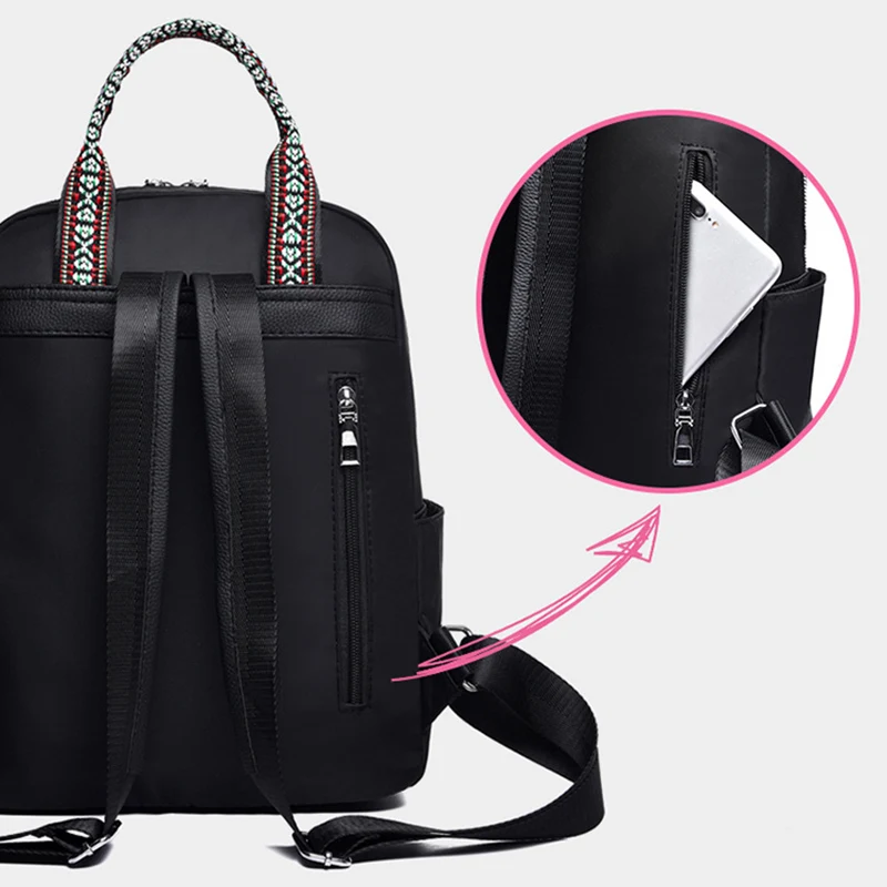 Хит продаж Большой Вместительный рюкзак из ткани Оксфорд водонепроницаемая