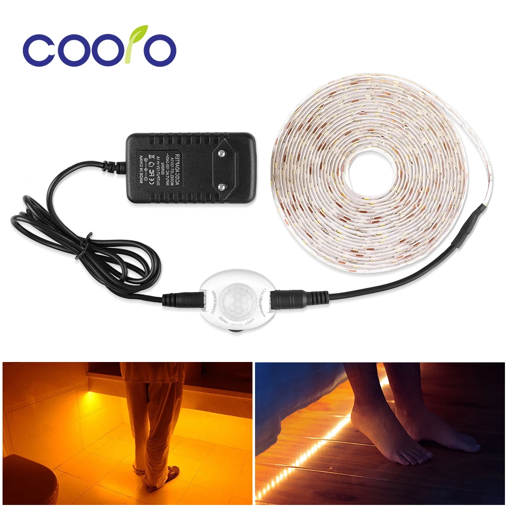 Светодиодные светильники coolo для шкафа с пассивным ИК датчиком движения