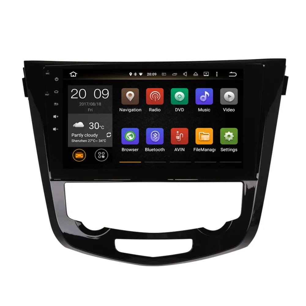 10 1 дюймовый IPS экран Android 4 Гб ОЗУ Автомобильный GPS навигатор для Nissan X