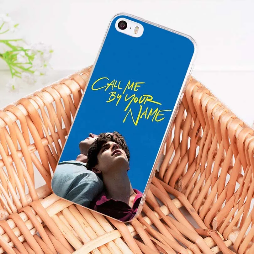 Прозрачный мягкий чехол MaiYaCa с надписью Call Me By Your Name для iPhone 8 7 6 6S Plus X 10 5S 12pro SE 11pro max