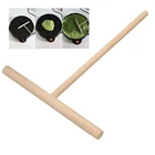 Китайская специальная блинница, деревянная палочка для разбрасывания теста, домашний кухонный инструмент, сделай сам, для ресторана, столовой
