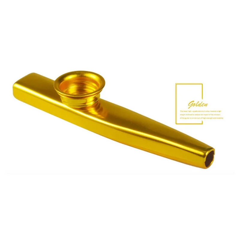 Kazoo портативные металлические инструменты для игры на флейте легко обучаются