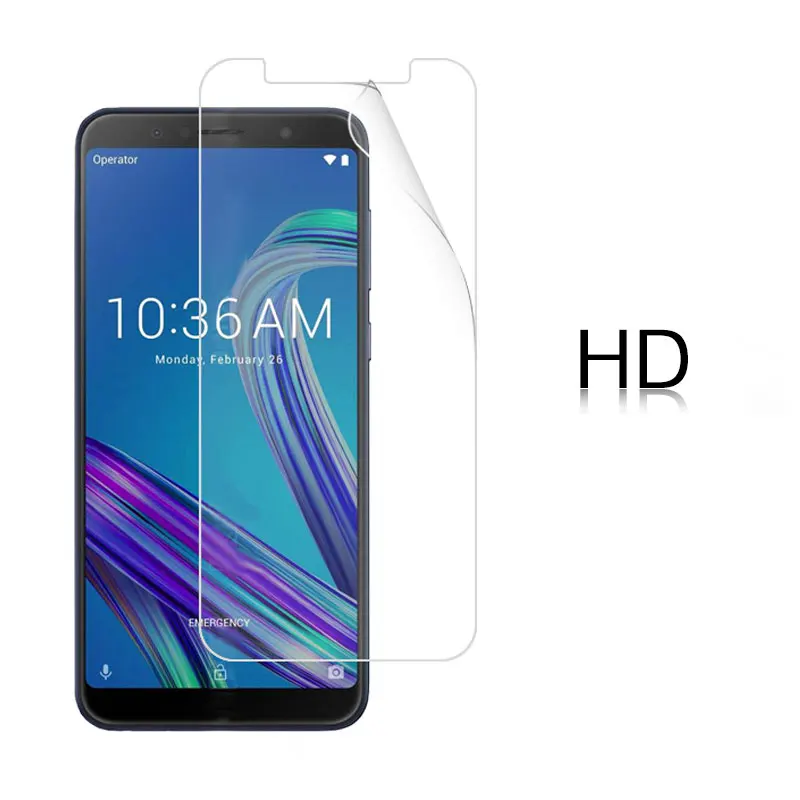 HD Clear Glossy Film For Asus Zenfone Max Pro ZB602KL 5.99 in Matte Anti-Fingerprint Anti-Glare Screen Protector Film+cloth | Мобильные