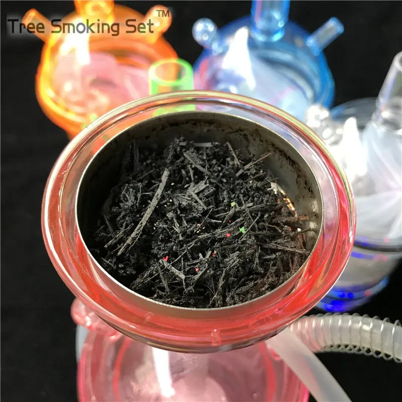 Женская курительная трубка прозрачная мини для кальяна пластиковая