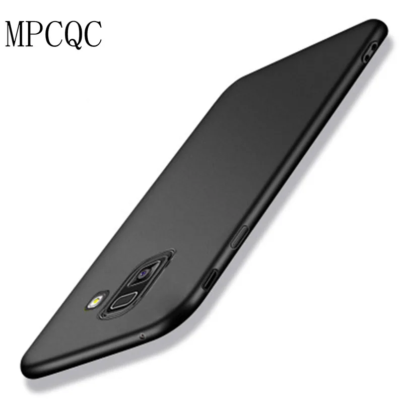 Mpcqc Вернуться матовый Мягкие силиконовые чехлы для Samsung Galaxy J2 премьер S9 S8 плюс A5 A7