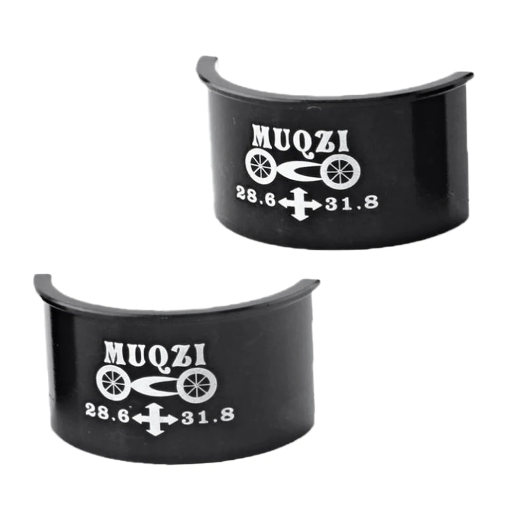 MTB Bike Bicycle Handlebar Shim Convert 28.6mm to 31.8mm Stem Reducer Adaptor Black | Спорт и развлечения