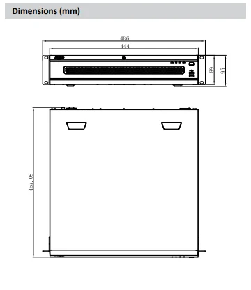 Сетевой видеорегистратор Dahua 4K Ultra серии 64CH 128CH NVR H.265 8HDD с умным отслеживанием и