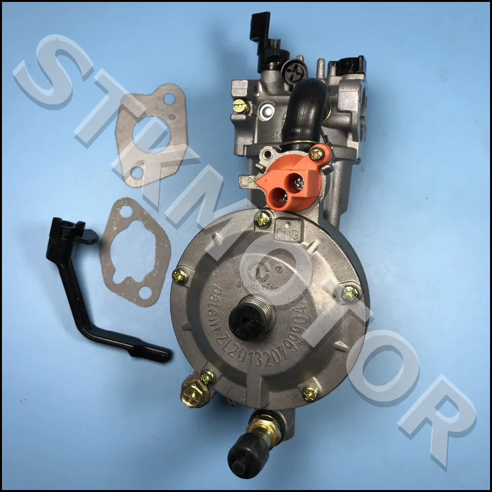 Комплект для переоборудования LPG 170F GX160 GX200 карбюратор 160 168F двухтопливный