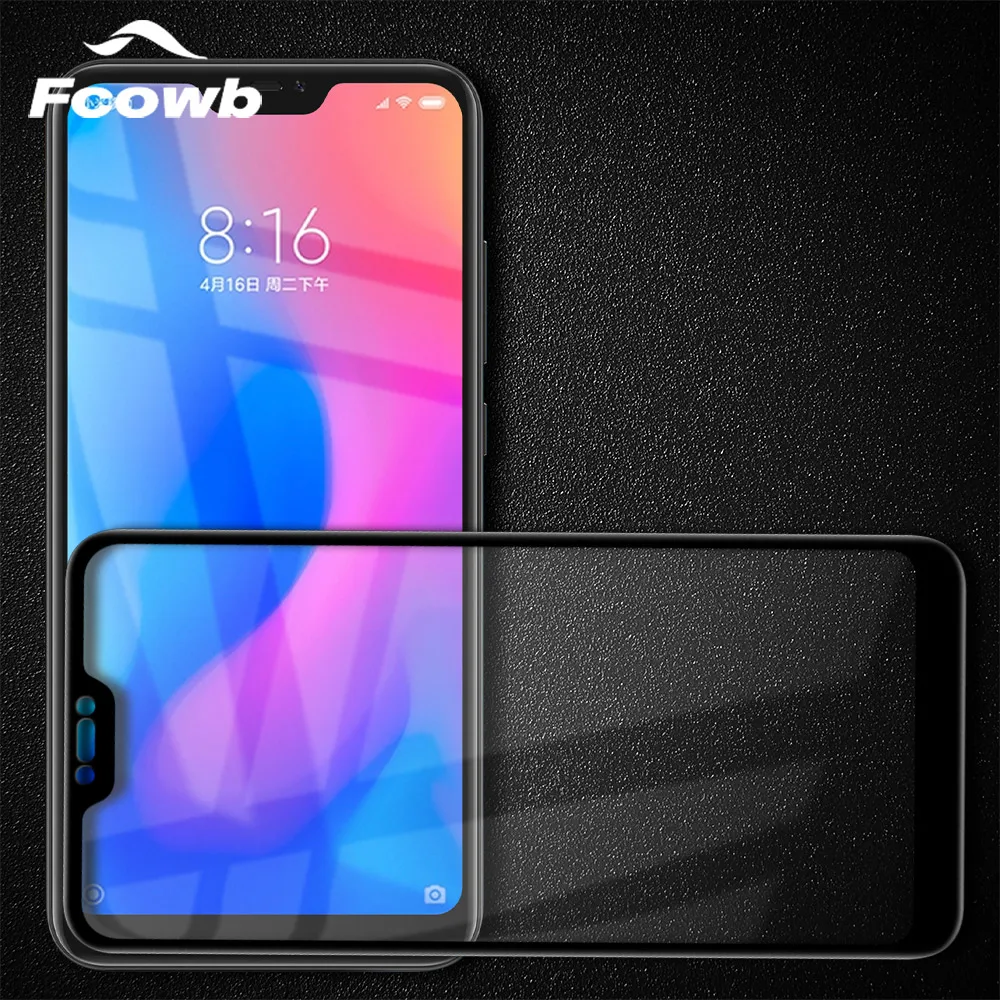 Стекло для Xiaomi Redmi 6 Pro закаленное 0 3 мм 5D 9 H полное покрытие Полный Экран протектор