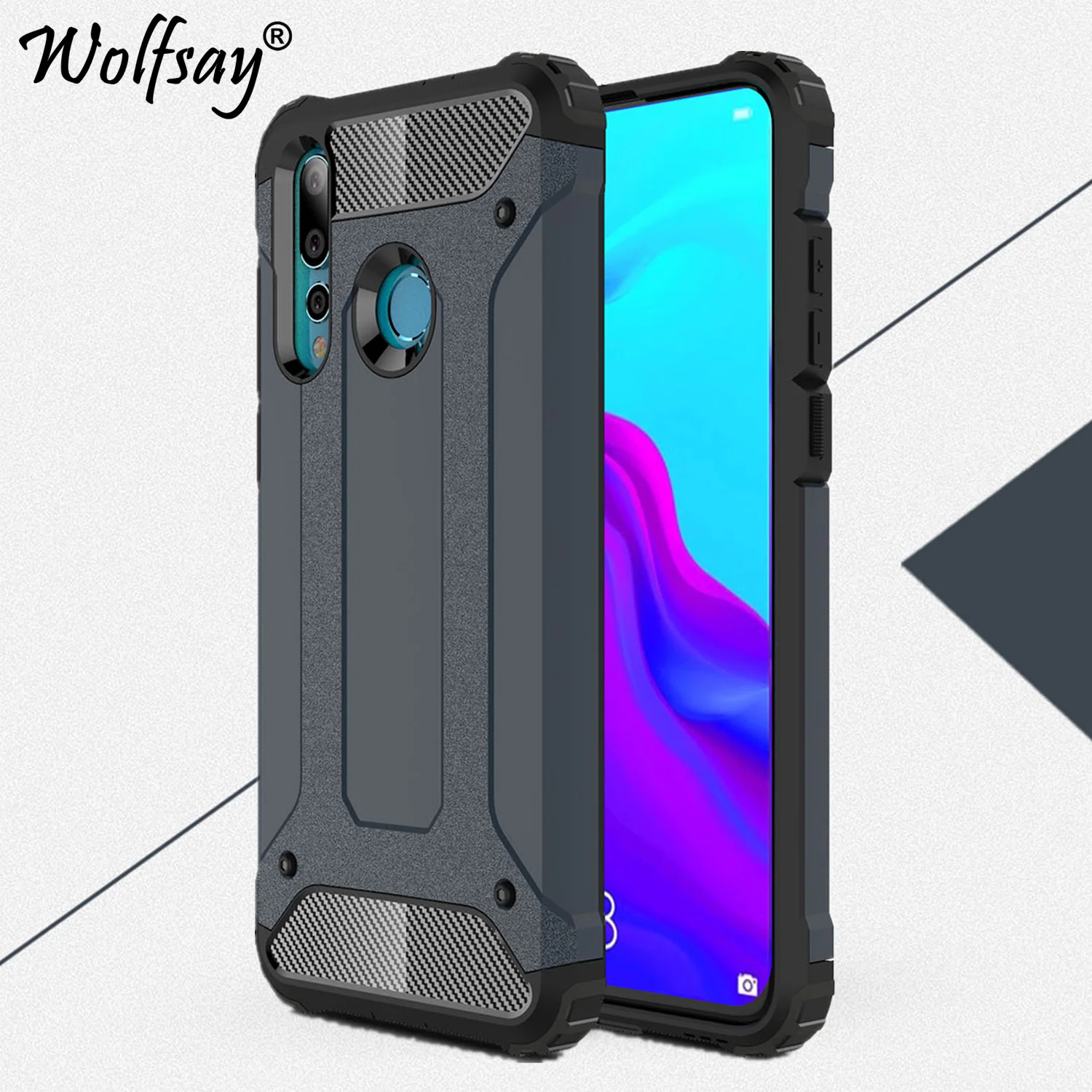 

Чехол для Huawei Nova 4, гибридный армированный двухслойный защитный чехол с роботом для Huawei Nova 4, чехол для Funda, чехол для телефона Huawei Nova 4