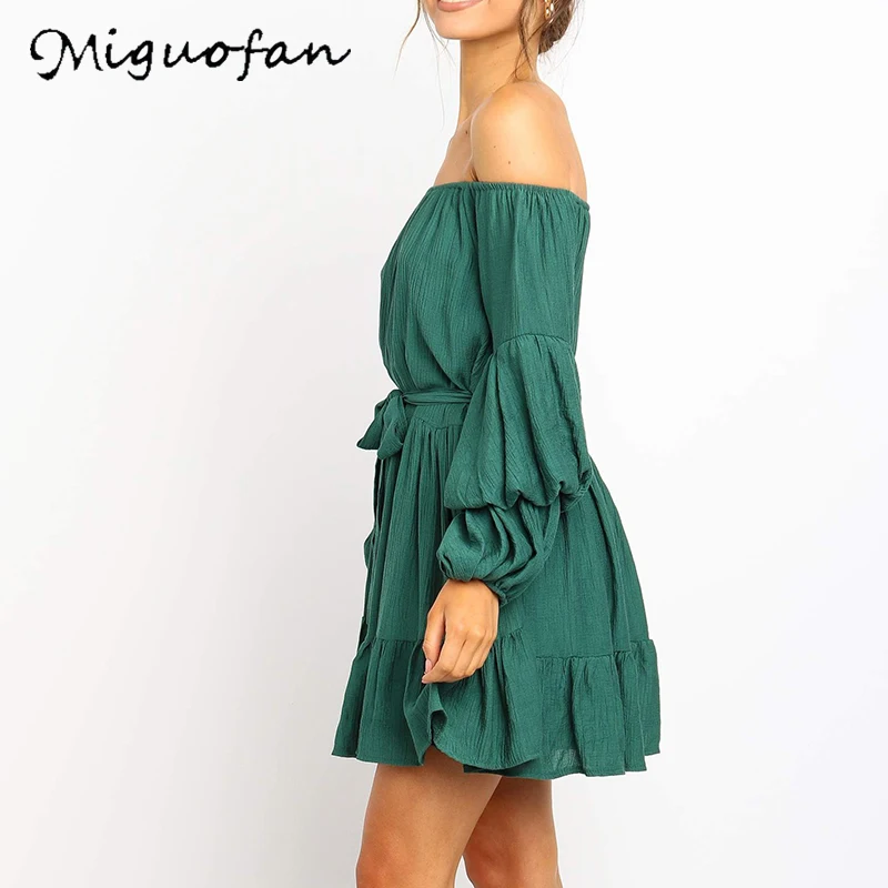 Женское мини-платье Miguofan черное элегантное плиссированное платье с