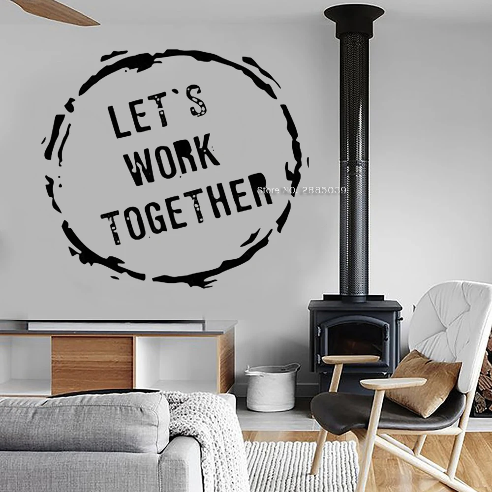 Офисное художественное оформление Переводные картинки цитаты офисное украшение