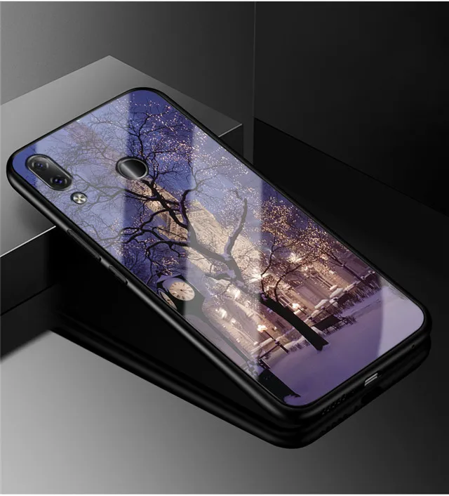 E 6,39 для lenovo Z5 Pro Чехол из закаленного стекла жесткий чехол для lenovo Z5 Pro Чехол L78031 Z5Pro крышка Z 5 Pro мягкая силиконовая рамка Para - Цвет: 16