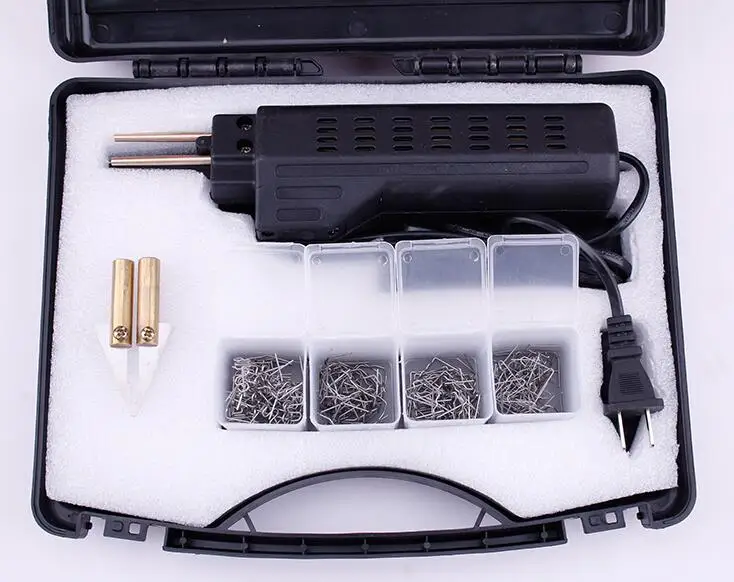 

Hot Stapler Car Bumper Fender Fairing Welder Gun Plastic Repair Car Bumper Plastic Welding Torch 220-250V