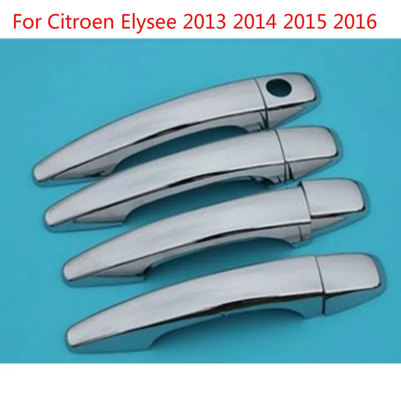Для Citroen Elysee 2013 2014 2015 2016 дверная ручка крышка Внешние аксессуары украшение