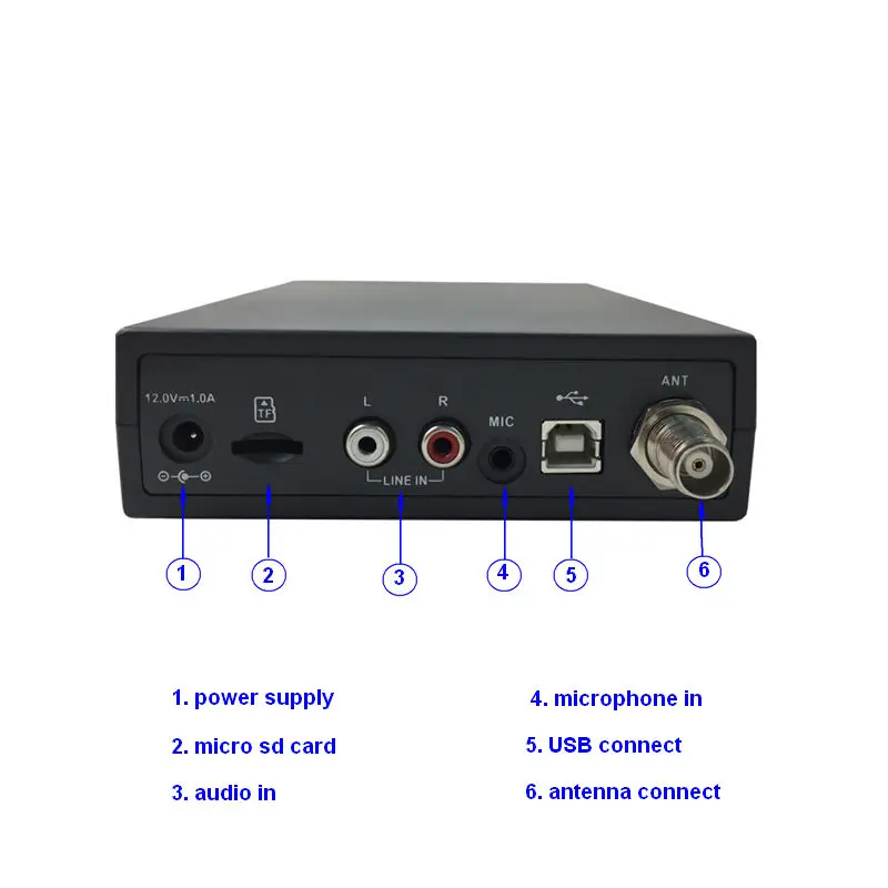 Fmuser FU X01B 1 Вт FM радио беспроводная трансляция аудио передатчик MP3 для автомобиля