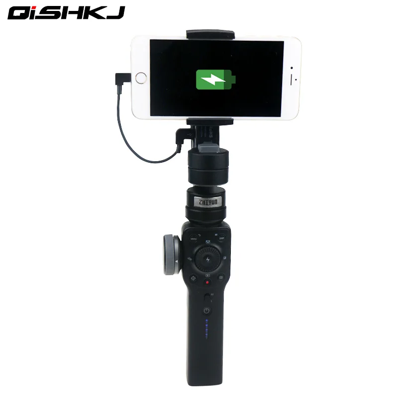 Бесшовный зарядный кабель ZHIYUN Smooth 4 типа C Micro USB для Samsung iphone 7 8 x xiaomi feiyu