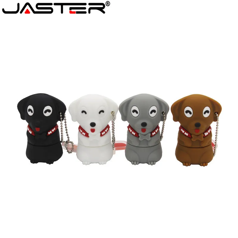 USB флеш накопитель JASTER с мультяшным щенком 32 ГБ 64 флешка 4 8 16 карта памяти|USB