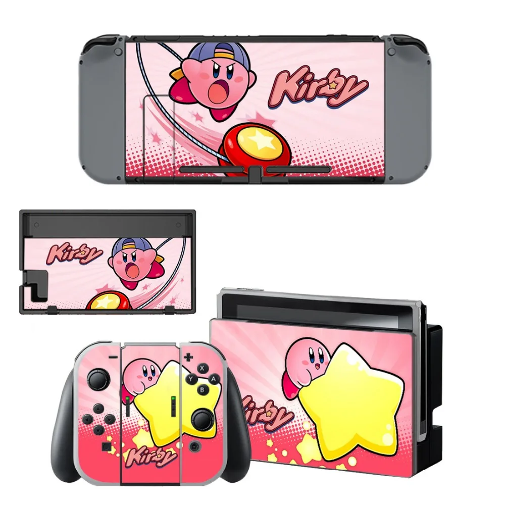 Наклейка s аксессуары для кожи игровая наклейка Kirby пульта управления и NS