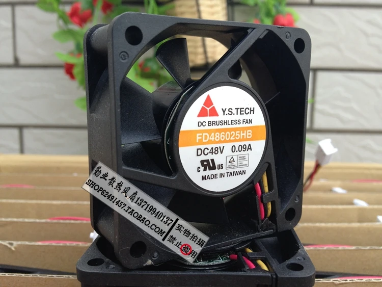 Новый оригинальный TECH FD486025HB DC48V 6025 0.09A Y.S инверторный вентилятор|fan inverter|tech fanfan tech |