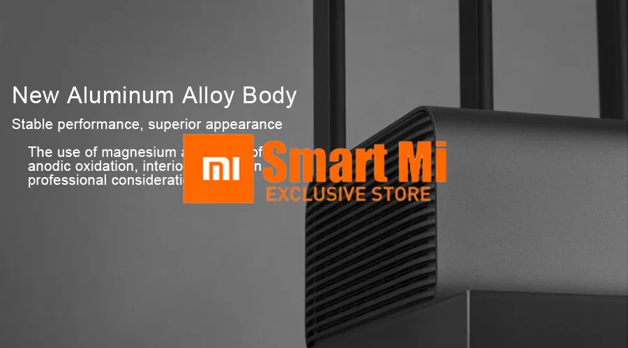 Английский Xiaomi mi маршрутизатор Pro Wi-Fi ретранслятор AC2600 2,4G/5 GHz двухдиапазонный приложение управление беспроводной металлический корпус MU-mi MO роутеры